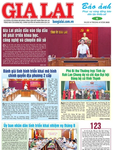 Báo Ảnh Gia Lai ngày 8-8-2025