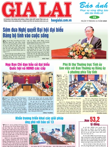 Báo Ảnh Gia Lai ngày 7-11-2025