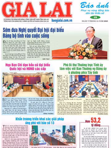 Báo Ảnh Gia Lai ngày 7-11-2025