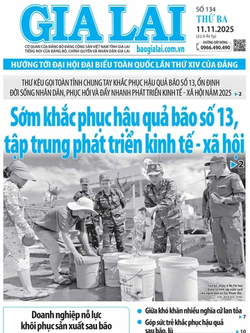 Báo Gia Lai số thứ ba ngày 11-11-2025