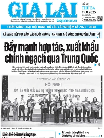 Báo Gia Lai số thứ ba ngày 19-8-2025