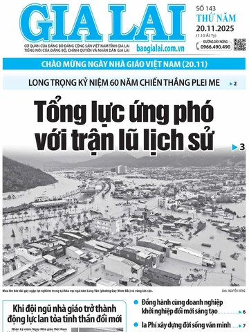 Báo Gia Lai số thứ năm ngày 20-11-2025