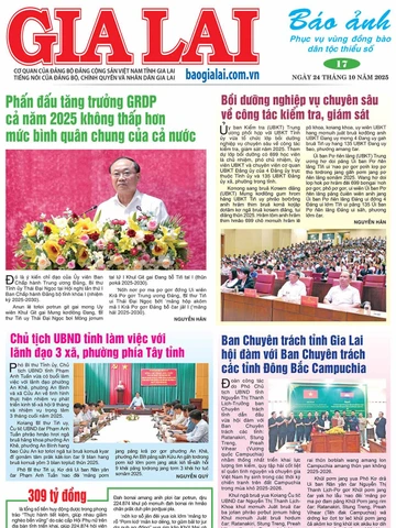 Báo Ảnh Gia Lai ngày 24-10-2025