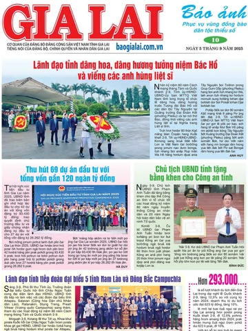 Báo Ảnh Gia Lai ngày 5-9-2025