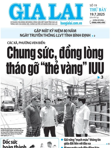 Báo Gia Lai số thứ bảy ngày 19-7-2025