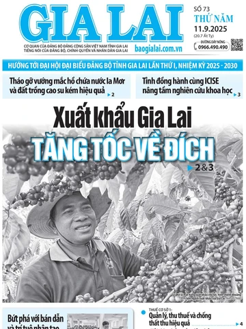 Báo Gia Lai số thứ năm ngày 11-9-2025