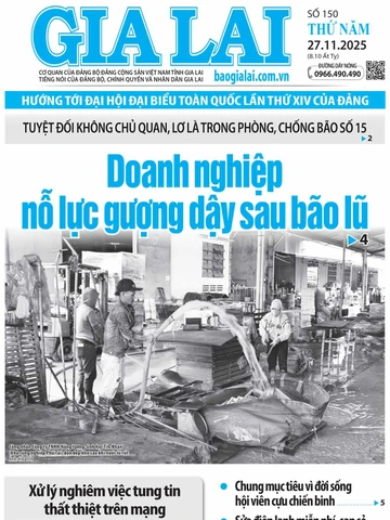 Báo Gia Lai số thứ năm ngày 27-11-2025