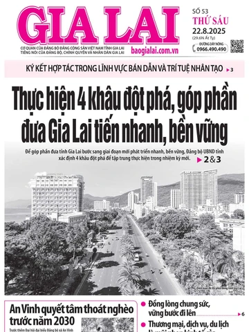 Báo Ảnh Gia Lai ngày 22-8-2025