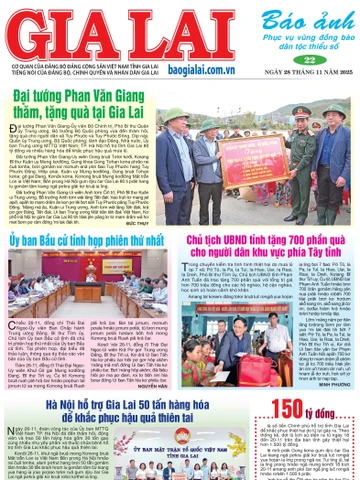 Báo Ảnh Gia Lai ngày 28-11-2025