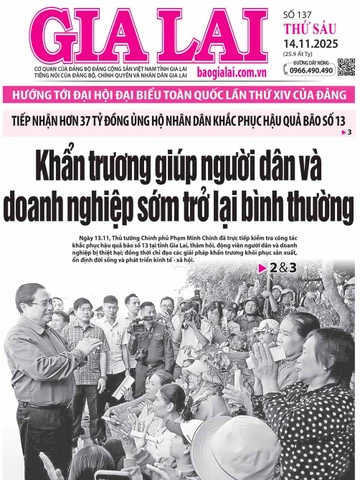 Báo Gia Lai số thứ sáu ngày 14-11-2025