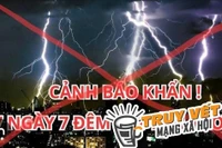 Lan truyền thông tin sai lệch về 7 ngày 7 đêm.