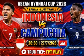 Indonesia vs Campuchia: Kênh xem, đội hình và dự đoán