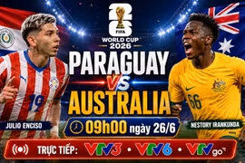 Nhận định Paraguay vs Australia 9h 26/6: Trận cầu quyết định ở bảng D