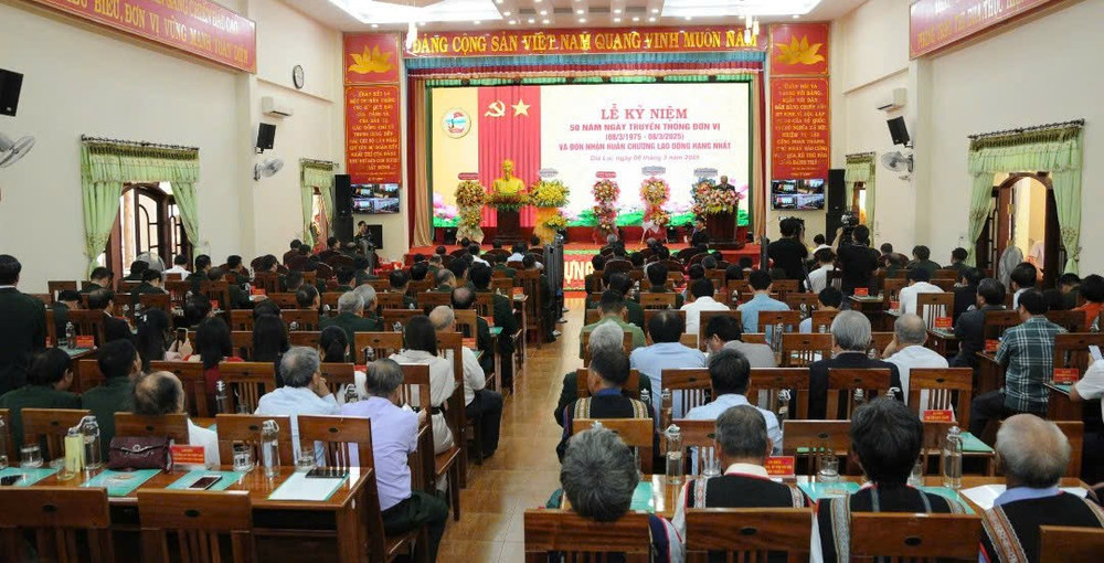 Quang cảnh buổi lễ. Ảnh: Vĩnh Hoàng z6385968890230-44637509cc9b8caa7ab2490a0591ec57.jpg