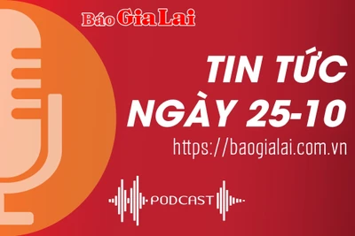 Tin tức sáng 25-10: Phát hiện sai phạm hơn 3,4 tỷ đồng tại huyện Kông Chro