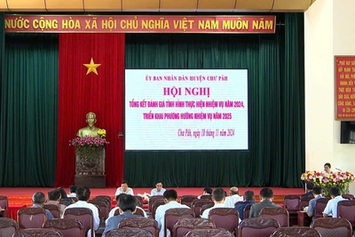 Chư Păh nhiều chỉ tiêu kinh tế-xã hội đạt và vượt kế hoạch năm 2024