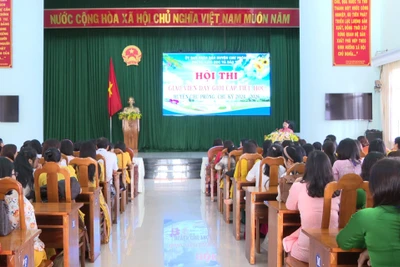 Chư Prông: 112 giáo viên tham gia Hội thi giáo viên dạy giỏi cấp Tiểu học