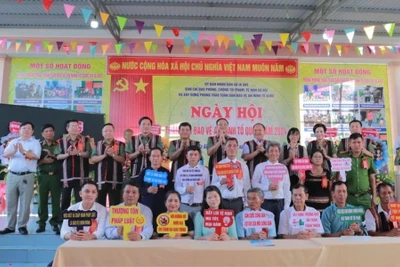 Gia Lai: Ngày hội toàn dân bảo vệ an ninh Tổ quốc được tổ chức từ 1-7 đến 19-8