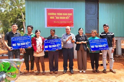 Mang Yang khởi công xây dựng và sửa chữa 479 căn nhà