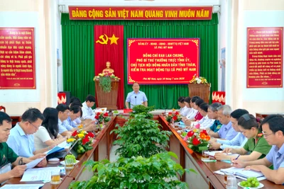 Xã Phù Mỹ Nam cần hướng tới xây dựng nền hành chính chuyên nghiệp, hiện đại