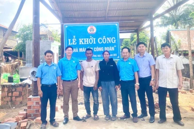 Phú Thiện: Khởi công xây dựng nhà “Mái ấm công đoàn” cho đoàn viên có hoàn cảnh khó khăn