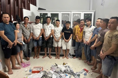 Gia Lai: Bắt quả tang 25 đối tượng đánh bạc dưới hình thức xóc bầu cua