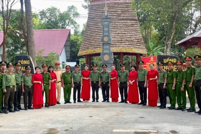 Khánh thành Nhà bia di tích Công an Gia Lai tại Tây Ninh