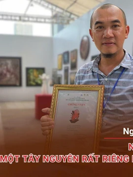 Nguyễn Vinh - người khắc họa một Tây Nguyên rất riêng bằng hình khối 