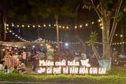 "Phiên cuối tuần cà phê và văn hóa Gia Lai" chính thức đi vào hoạt động.