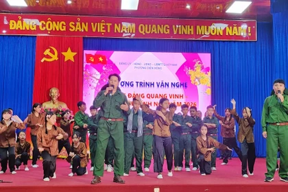 Phường Diên Hồng tổ chức chương trình văn nghệ “Mừng Đảng quang vinh - Mừng Xuân Bính Ngọ” năm 2026