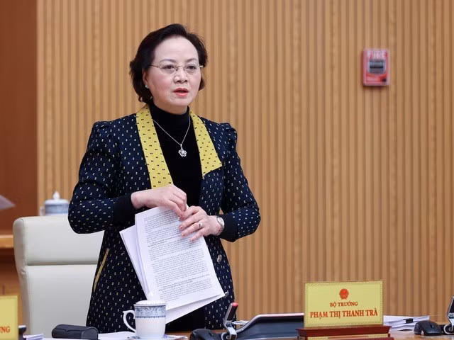 Bộ trưởng Bộ Nội vụ Phạm Thị Thanh Trà.