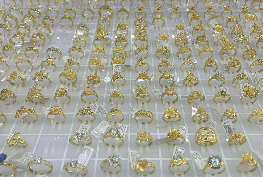 Giá vàng trong nước ngày 27-7 giữ mức ổn định. Ảnh: P.V cb87750c-6aa3-488e-b426-c24f731d549f.jpg