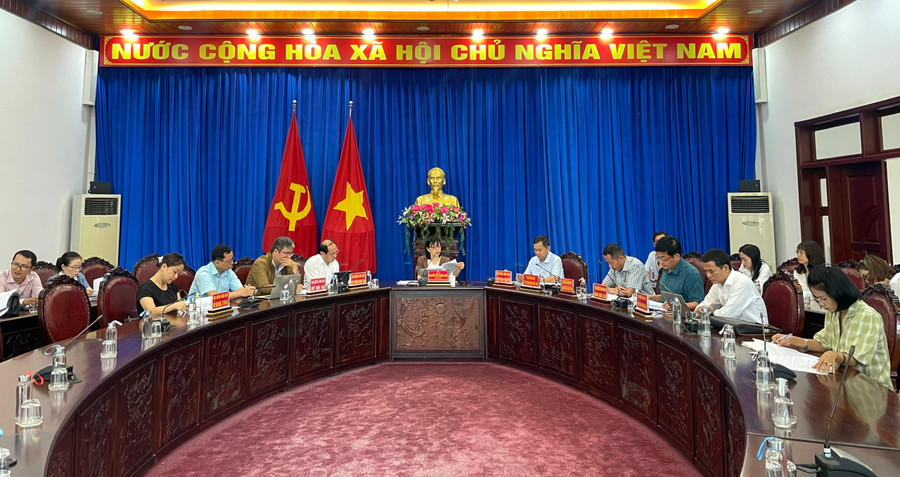 Quang cảnh cuộc họp. Ảnh: Lam Nguyên 79fd74586ee6dcb885f7.jpg