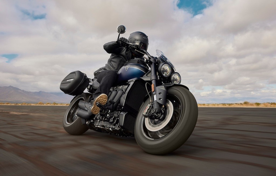 Xe có bánh sau 16 inch và 17 inch phía trước. Ảnh: S.T xedoisong-triumph-rocket-3-storm-5.jpg