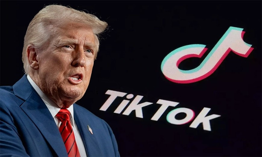 Tổng thống Mỹ Donald Trump đã nhiều lần gia hạn thời hạn để ByteDance, công ty mẹ của TikTok, thoái vốn tại Mỹ. Ảnh minh họa: Getty 12.jpg