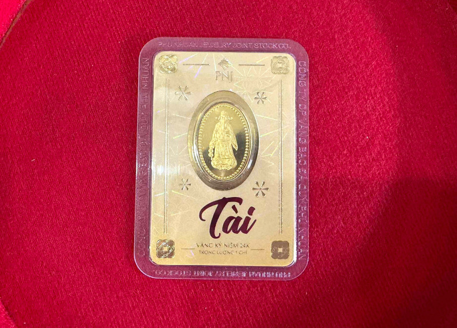 Giá vàng hôm nay 28-8 tiếp tục tăng. Ảnh: P.V bc3462d9-2e1d-4e76-8dfc-fdba64ce256f.jpg