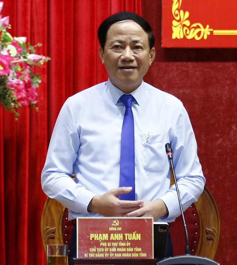 Đồng chí Phạm Anh Tuấn-Phó Bí thư Tỉnh ủy, Chủ tịch UBND tỉnh. Ảnh: Hân Phúc 71.jpg