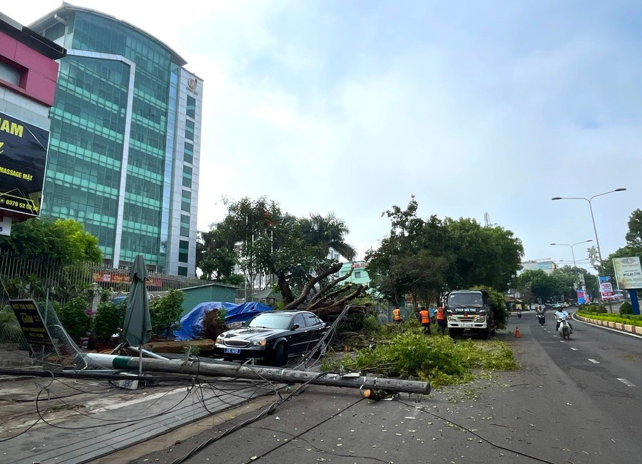 Dự báo từ tháng 3 đến tháng 6, trên địa bàn tỉnh có thể xuất hiện nhiều hiện tượng thời tiết nguy hiểm như giông, sét, lốc và mưa đá. Ảnh: P.V z6610468699608-3a67f9c21b163f8238836bbc68e50eab.jpg
