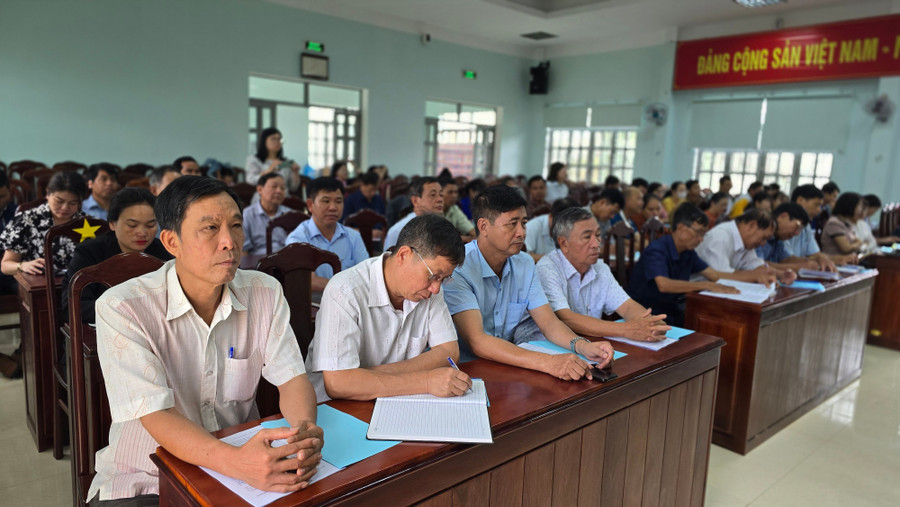 Các đại biểu tham dự hội nghị. Ảnh: Bá Bính anh-2.jpg