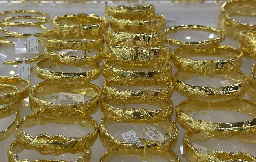 Giá vàng trong nước tăng nhẹ trong ngày 17-9. Ảnh: P.V 304dbfa2-687b-4605-982c-0f2aa24b1ae1.jpg
