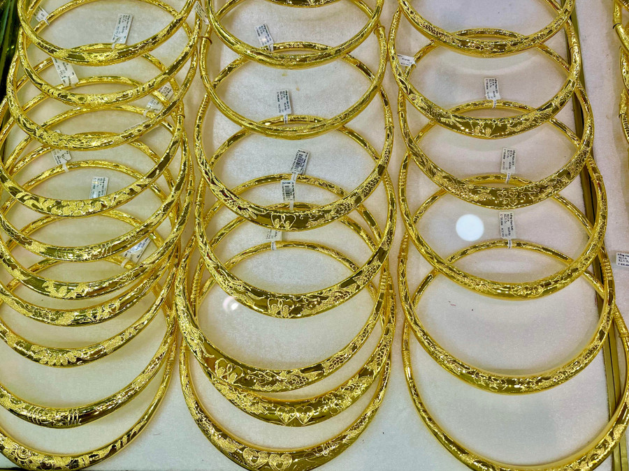 Giá vàng ngày 5-6 tăng trở lại 500.000 đồng/lượng. Ảnh: P.V img-1773.jpg