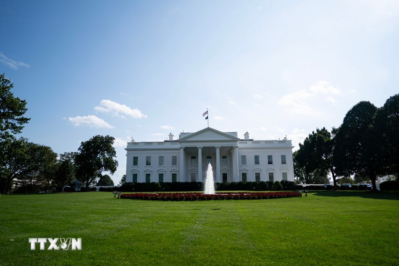 Nhà Trắng tại Washington, D.C., Mỹ. Ảnh: THX/TTXVN nha-trang-my.jpg