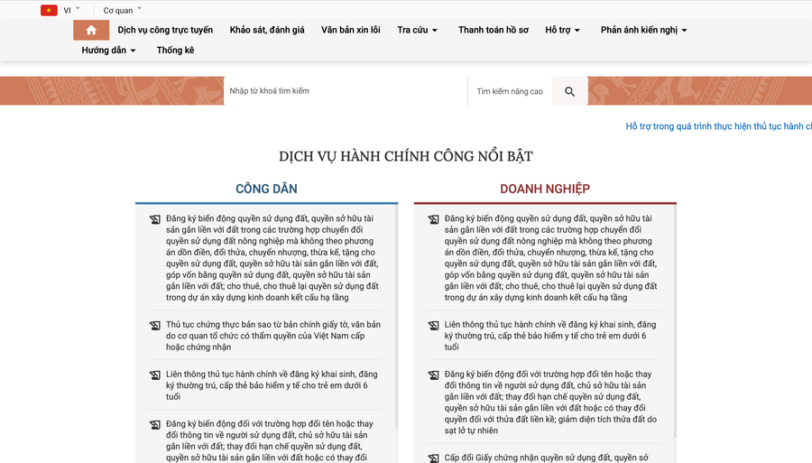 Giao diện Cổng Dịch vụ công tỉnh Gia Lai sẽ chính thức đóng lại vào lúc 9 giờ ngày 25-6. Ảnh chụp màn hình anh-man-hinh-2025-06-25-luc-081328.png