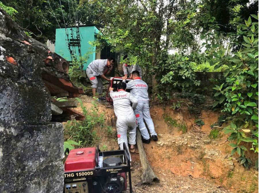 Lực lượng kỹ thuật tổ chức ứng cứu thông tin 24/7. Ảnh: ĐVCC vietel-2.png