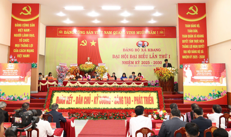 Quang cảnh Đại hội. Ảnh Hữu Nở kbang.jpg