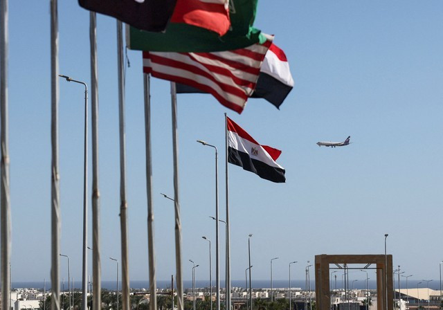 Thành phố Sharm el-Sheikh (Ai Cập) chuẩn bị tổ chức hội nghị thượng đỉnh về Gaza. Ảnh: Reuters newztg1210egypt-gaza-summit01-17602423880941612875249.jpg