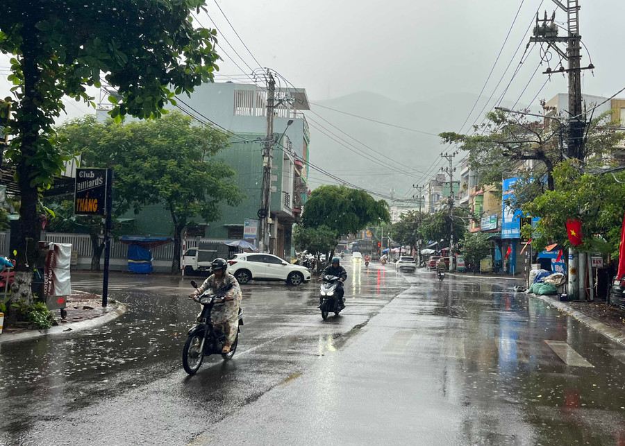 Khu vực đất liền tỉnh Gia Lai dự báo có mưa giông trong ngày 21-8. Ảnh: P.V img-4995.jpg