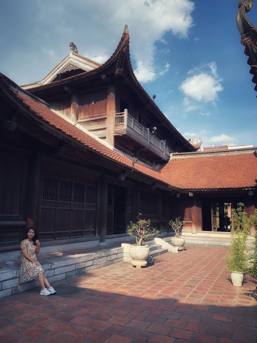 Một góc cổ kính trong Văn miếu Quốc Tử Giám. Ảnh: P.V img-0902.jpg