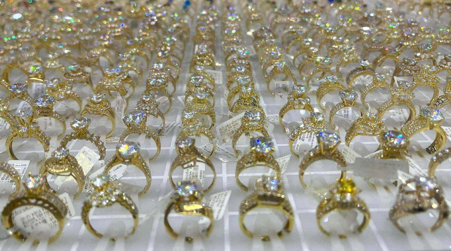 Giá vàng trong nước ngày 5-8 tăng mạnh trở lại. Ảnh: P.V 82e552fb-36c6-4a95-8f16-b63e75b1056e.jpg