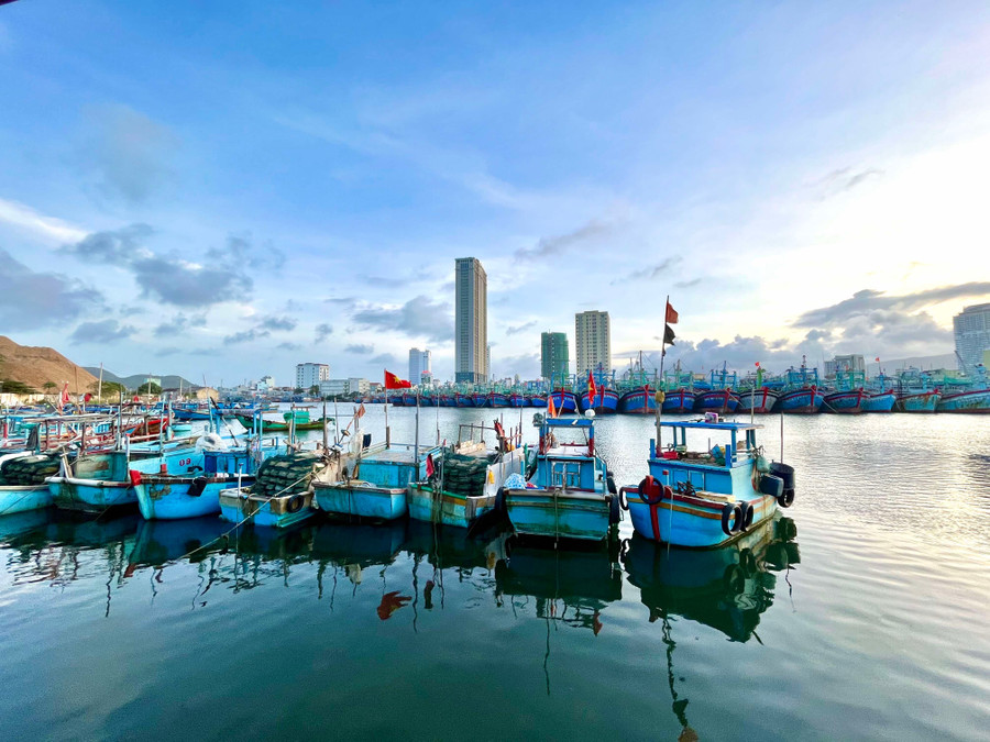 Thủ tướng yêu cầu tập trung đảm bảo an toàn cho các tàu thuyền, phương tiện trên biển. Ảnh: P.V img-9659.jpg